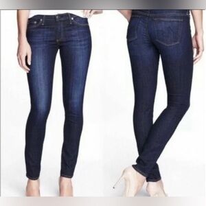 AG Adriano Goldschmied the stilt cigarette leg denim skinny jeans 29 R